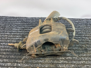 суппорт передний левый Ford Focus 1 поколение 2001, 1.8 л., дизель, МКПП, синий, универсал, передний привод