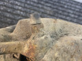 суппорт передний левый Mitsubishi Galant 5 поколение 1985, 2.0 л., бензин, МКПП, черный, седан - фото №6