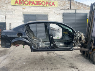 крыло заднее правое Renault Megane 2 поколение [рестайлинг] 2008, 1.4 л., бензин, МКПП, чёрный, седан