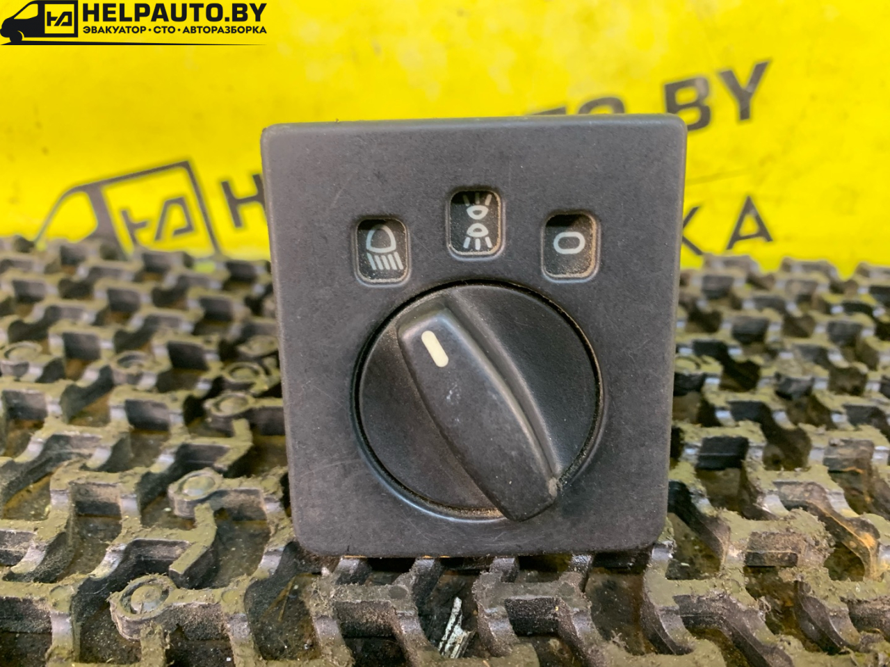 переключатель света Fiat Ducato 2 поколение 1998, 2.8 л., дизель, МКПП, красный, микроавтобус, передний привод - фото №1
