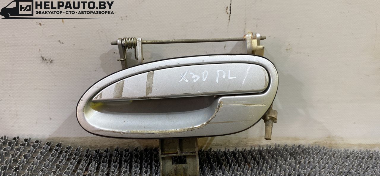 ручка наружная Opel Omega B 1999, 3.0 л., бензин, АКПП, чернозеленый, седан, задний привод - фото №1