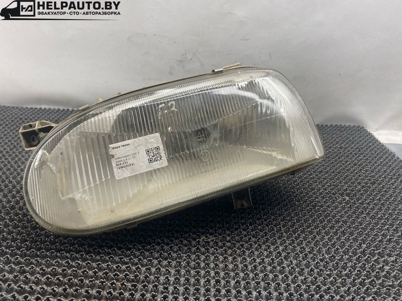 фара левая Volkswagen Golf 3 поколение 1995, 1.9 л., 1Y, дизель, МКПП, белый, универсал, передний привод - фото №1
