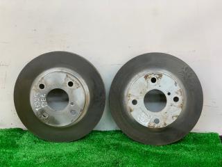диск тормозной передний Mazda 323 6 поколение 1998, 1.4 л., бензин, МКПП, синий, хетчбэк 3 дв., передний привод