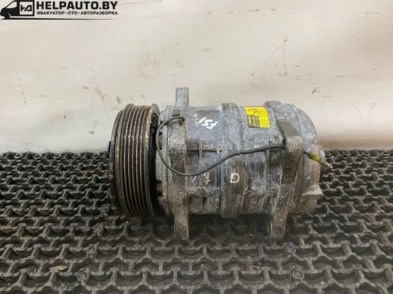 компрессор кондиционера Fiat Scudo 1 поколение (1996 - 2007), 2.0 л., дизель, МКПП, белый, минивэн, передний привод - фото №1