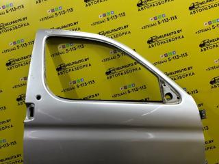 дверь передняя правая Citroen Berlingo 1 поколение (M59) [рестайлинг] 2005, 1.6 л., NFU (TU5JP4), бензин, 5МКПП, серебро, фургон, передний привод