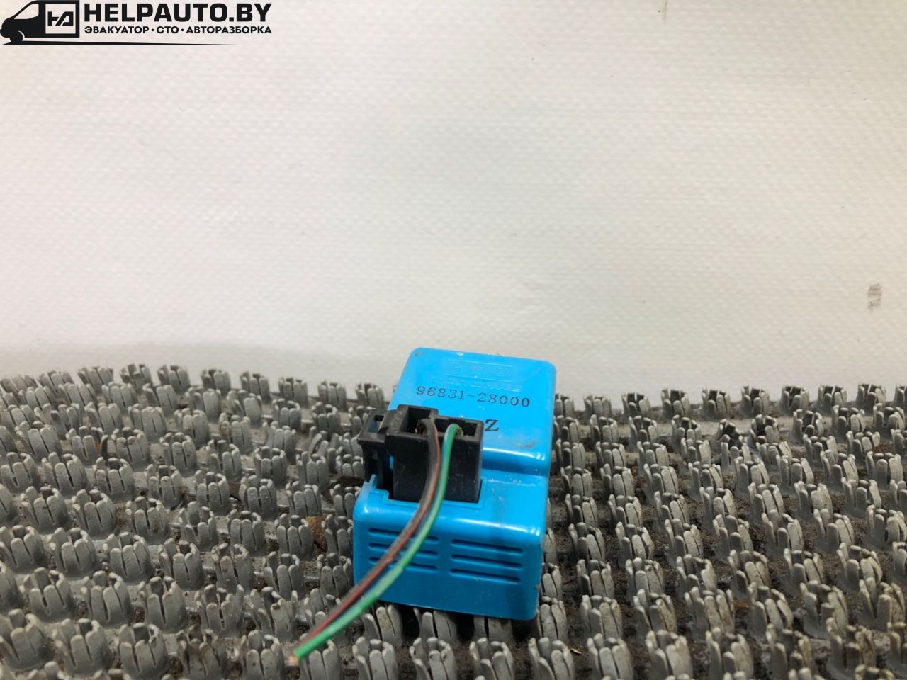 реле (прочие) Hyundai Atos 1 поколение 2000, 1.0 л., бензин, МКПП, синий, хетчбэк 5 дв., передний привод, 96831-28000 - фото №1