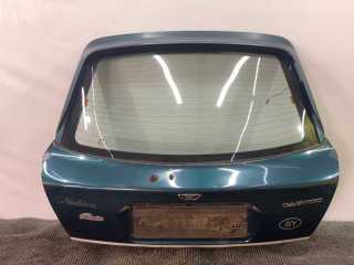 крышка багажника (дверь 3-5) Daewoo Nubira J100 1998, 1.6 л., бензин, МКПП, зелёный металлик, хетчбэк 5 дв.