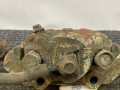 суппорт передний левый Daewoo Lanos T100 1997, 1.5 л., бензин, МКПП, белый, седан, передний привод - фото №4