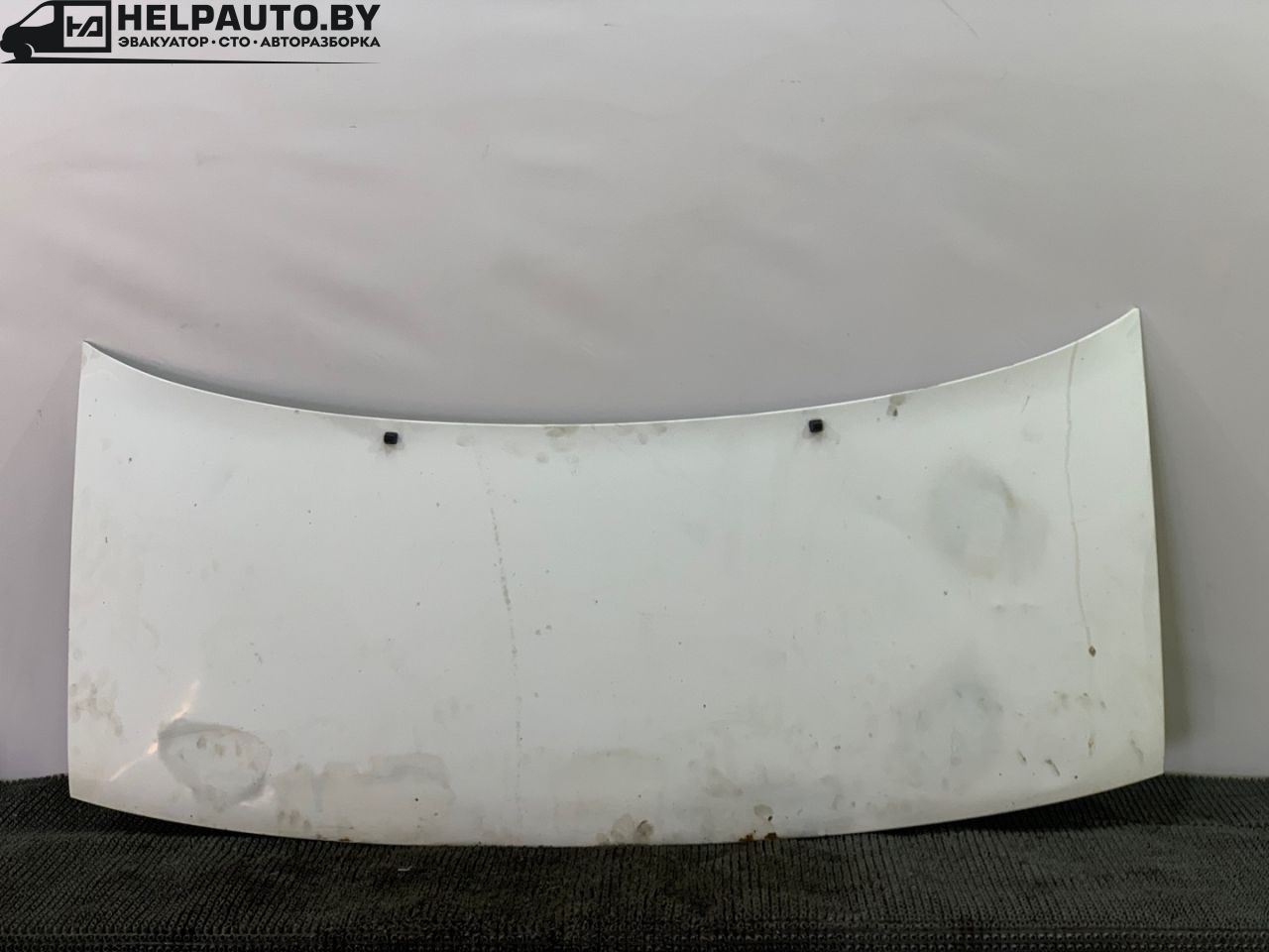 капот Fiat Scudo 1 поколение (1996 - 2007), 2.0 л., дизель, МКПП, белый, минивэн, передний привод - фото №1