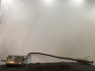 глушитель Suzuki Baleno 1 поколение 1998, 1.3 л., i, G13BB, бензин, МКПП, серебристый, седан, передний привод