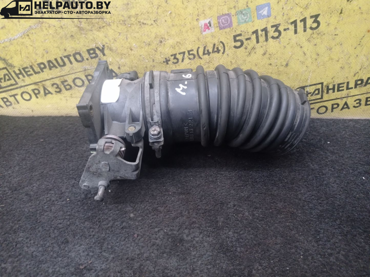 заслонка дроссельная Mazda 6 GG 2003, 1.8 л., L8-DE, бензин, АКПП, хетчбэк 5 дв. - фото №1