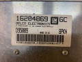 блок управления двигателем Opel Astra F 1994, 1.6 л., X 16 SZ, бензин, АКПП, синий, хетчбэк 5 дв., передний привод, 16204869, D95009 - фото №2