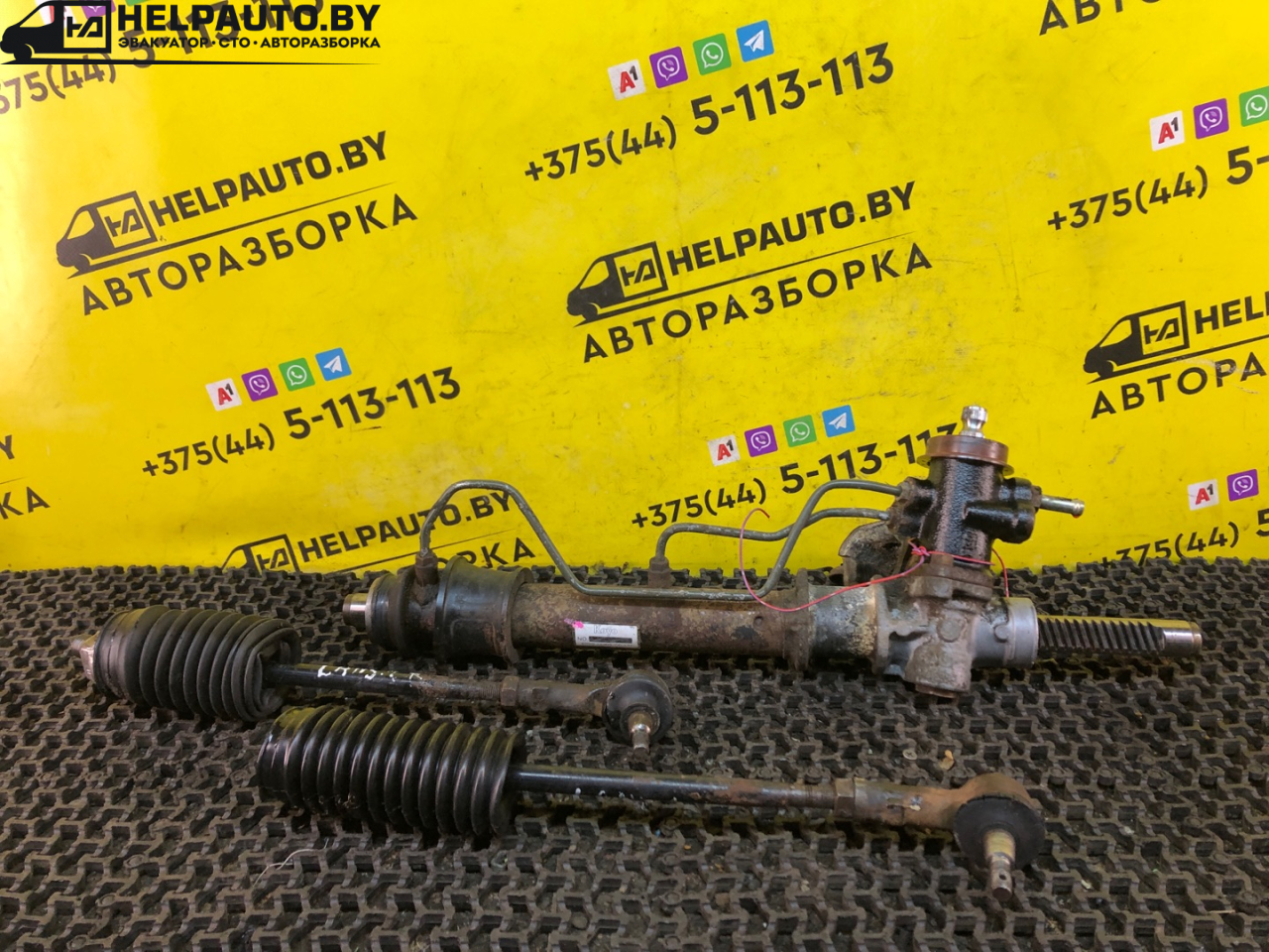 рулевая рейка Mitsubishi Lancer 7 поколение 1997, 1.6 л., 4G92 (DOHC 16V), бензин, МКПП, синий, универсал, передний привод - фото №1