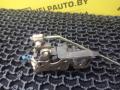 замок двери передней левой Daewoo Lanos T100 2000, 1.5 л., бензин, МКПП, фиолетовый, хетчбэк 5 дв., передний привод - фото №2