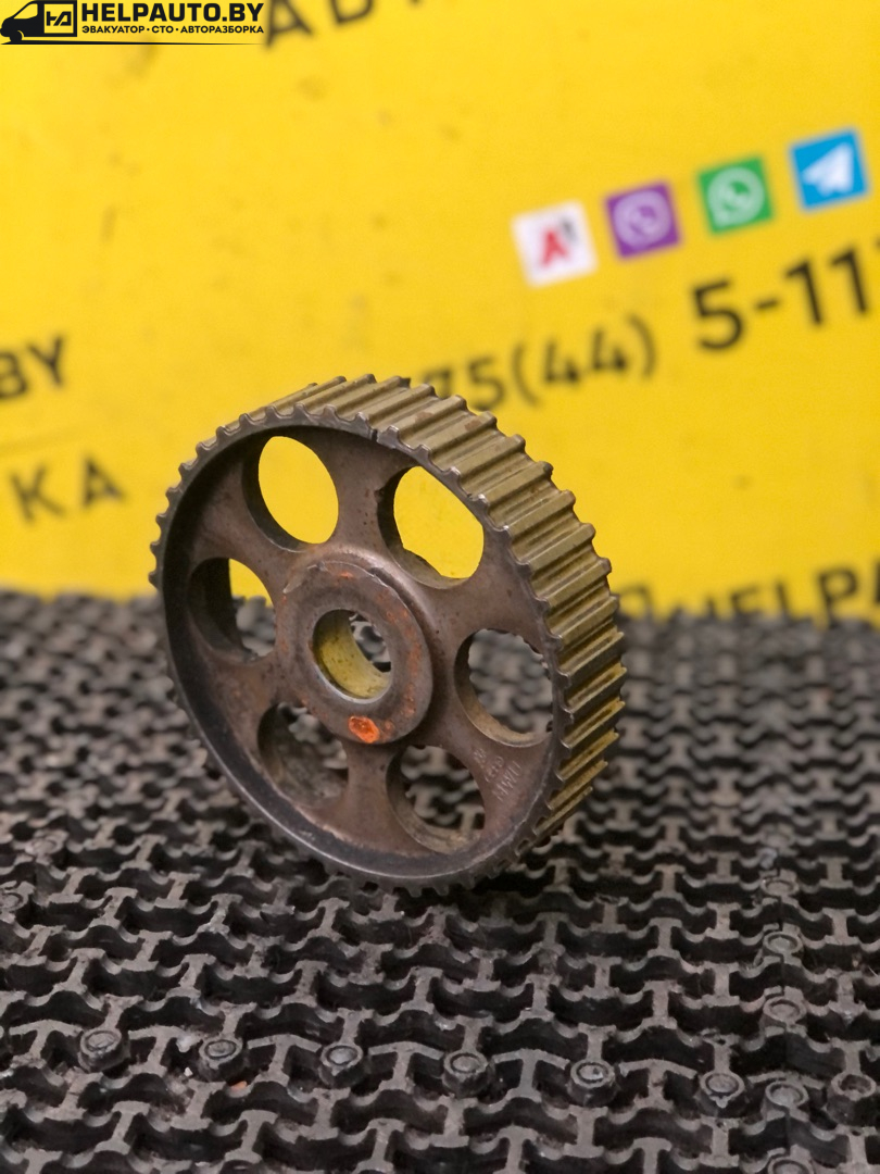 шкив распредвала Volkswagen Golf 2 поколение 1990, 1.6 л., дизель, МКПП, черный, хетчбэк 3 дв., передний привод - фото №1