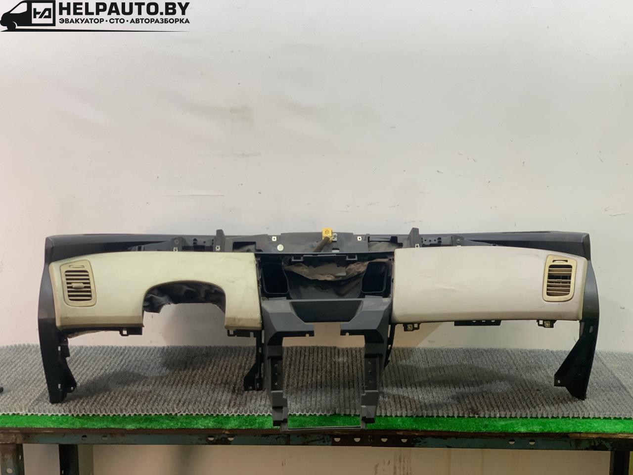 панель передняя салона (торпедо) Nissan Primera P12 2002, 2.2 л., дизель, передний привод - фото №1