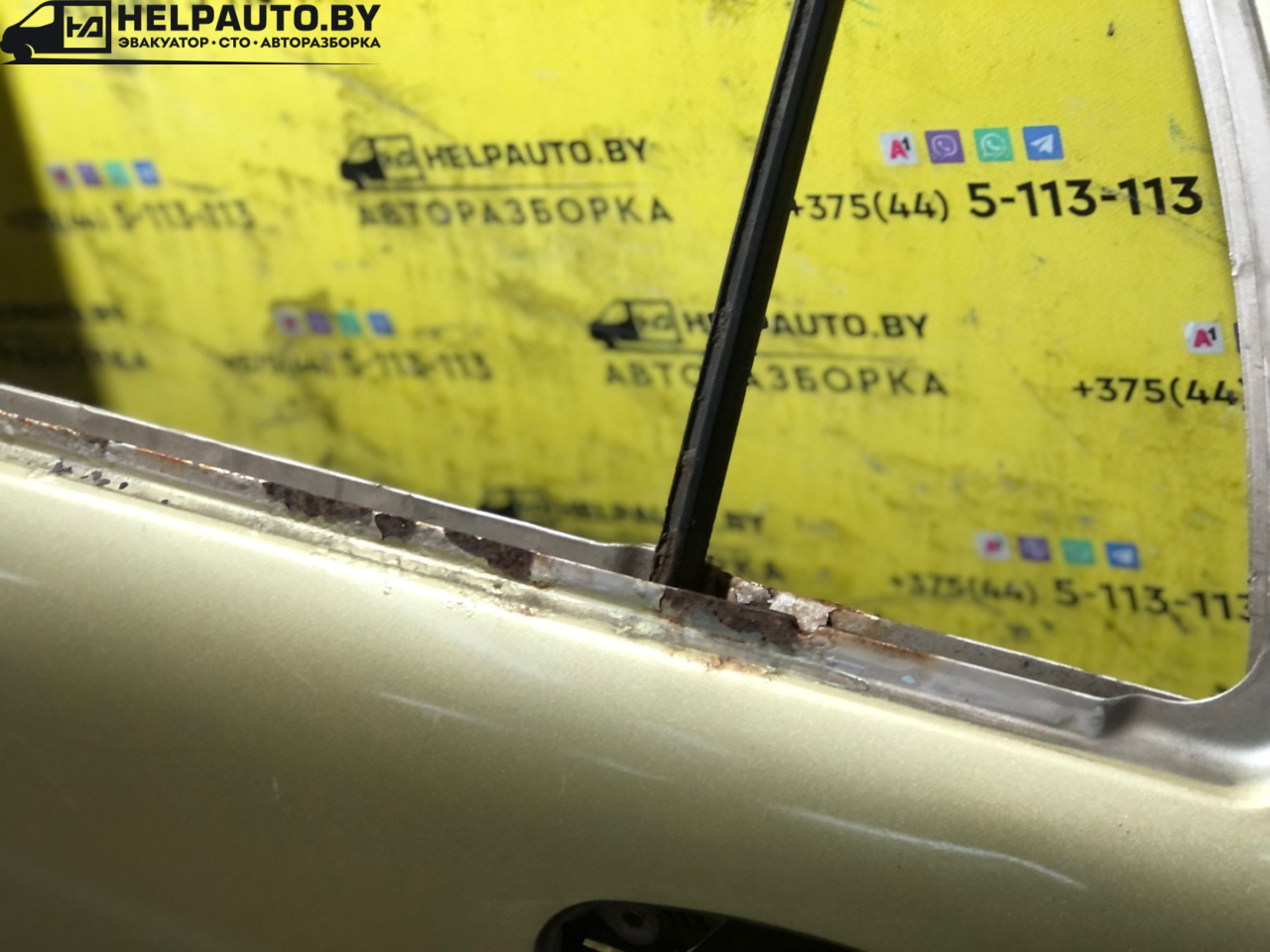 дверь задняя левая Geely CK Otaka 1 поколение CK-1 2007, 1.5 л., MR479A, бензин, МКПП, золотистый, седан, передний привод - фото №1