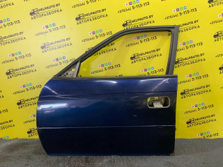 дверь передняя левая Opel Astra F 1994, 1.6 л., X 16 SZ, бензин, АКПП, синий, хетчбэк 5 дв., передний привод