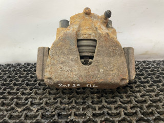 суппорт передний левый Opel Zafira 1 поколение (A) 1999, 2.0 л., бензин, МКПП, серый, передний привод