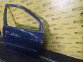 дверь передняя правая Renault Scenic 1 поколение 1998, 1.9 л., F9Q 716, дизель, МКПП, синий, минивэн, передний привод - фото №2