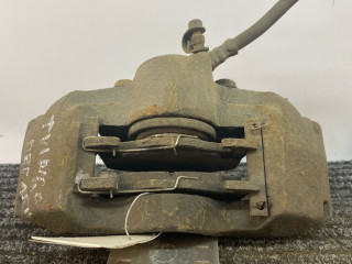 суппорт передний левый Renault Twingo 1 поколение 1997, 1.2 л., D7F 700, бензин, 5МКПП, синий, кабриолет, передний привод