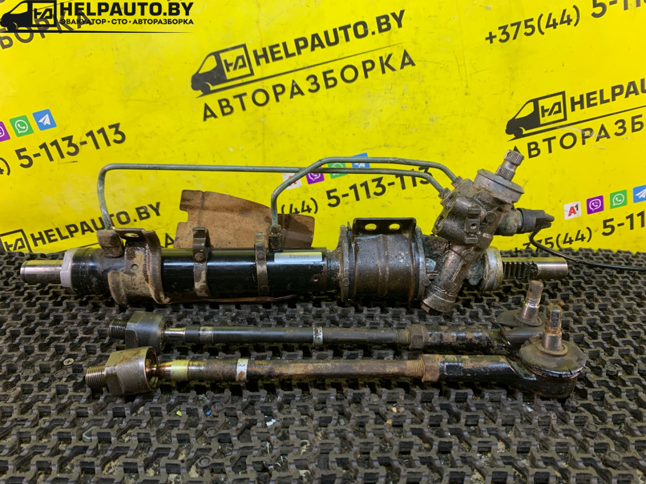 рулевая рейка Mazda 626 3 поколение GD (1987 - 1992), 2.0 л., бензин, МКПП, желтый, седан, передний привод - фото №1