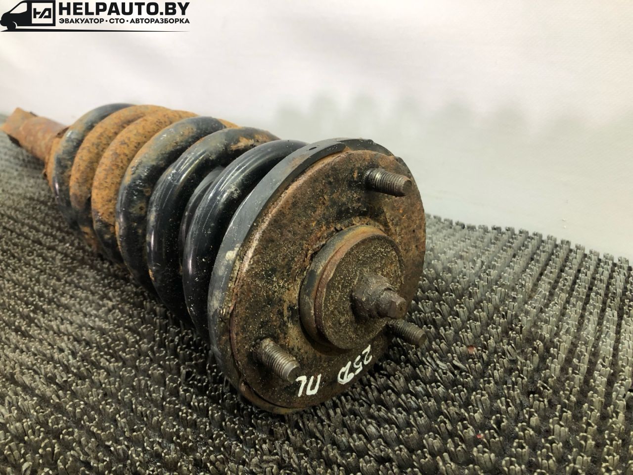 стойка передняя левая Kia Sorento 1 поколение 2005, 2.5 л., дизель, МКПП, серый, полный привод - фото №1