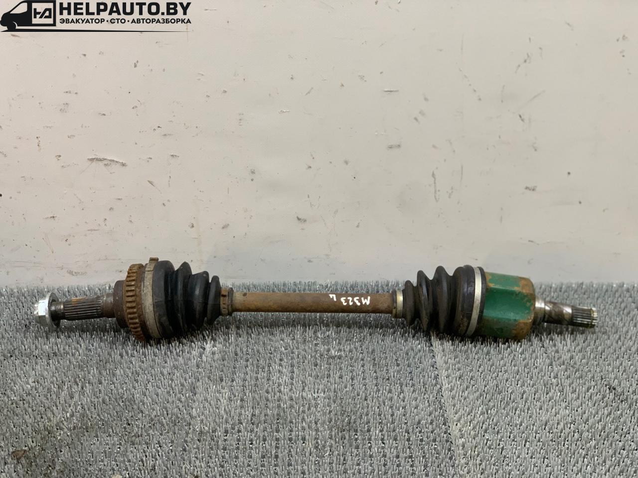полуось передняя левая (приводной вал, ШРУС) Mazda 323 6 поколение 1998, 1.4 л., бензин, МКПП, синий, хетчбэк 3 дв., передний привод - фото №1