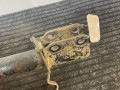 стойка передняя правая Renault Scenic 1 поколение 1997, 1.6 л., K7M 702, бензин, МКПП, синий, минивэн, передний привод - фото №4