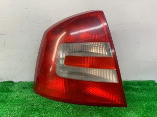 фонарь задний левый Skoda Octavia 2 поколение (A5) 2007, 1.8 л., бензин, МКПП, хетчбэк 5 дв.