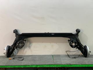 балка подвески задняя Honda Jazz 1 поколение 2002, 1.3 л., L13B, бензин, МКПП, голубой, хетчбэк 5 дв., передний привод