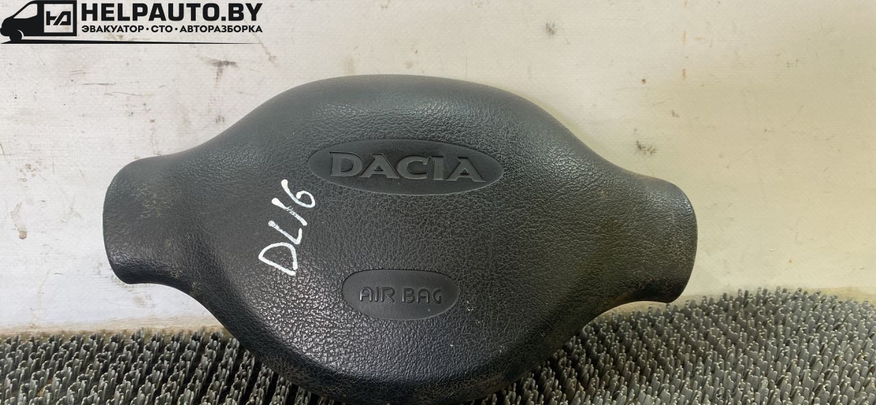 подушка безопасности водителя Dacia Logan 1 поколение 2005, 1.6 л., K7M 710, бензин, МКПП, седан, 6014332 - фото №1