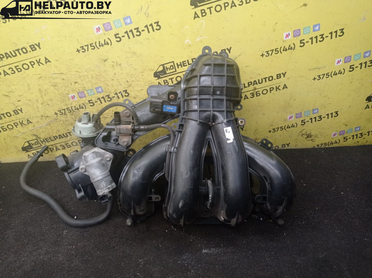 коллектор впускной Mazda 6 GG 2003, 1.8 л., L8-DE, бензин, АКПП, хетчбэк 5 дв. - фото №1