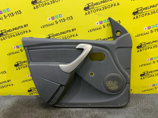 обшивка двери передняя левая Dacia Sandero 1 поколение 2008, 1.4 л., K7J 714, бензин, МКПП, хетчбэк 5 дв.