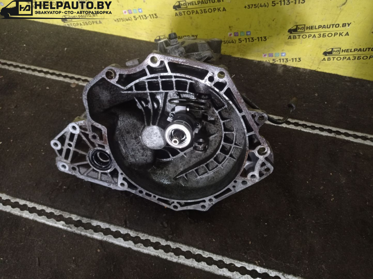 КПП механическая (МКПП) Opel Astra G 1998, 1.6 л., X 16 XEL, бензин, МКПП, зеленый, универсал, 90400209 - фото №1