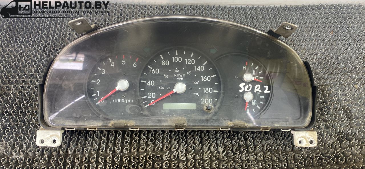 щиток приборов (приборная панель) Kia Sorento 1 поколение 2005, 2.5 л., CRDi, D4CB, дизель, МКПП, черный, внедорожник 5 дв., полный подключаемый привод - фото №1