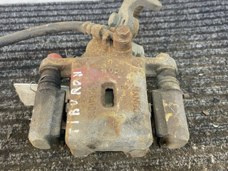 суппорт задний правый Hyundai Tiburon 1 поколение [рестайлинг] RD 2001, 2.0 л., бензин, 5МКПП, красный, купе