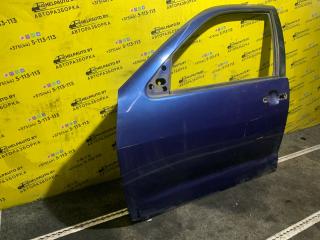 дверь передняя левая SEAT Ibiza 2 поколение 1998, 1.6 л., ALM, бензин, 5МКПП, синий, хетчбэк 5 дв., передний привод