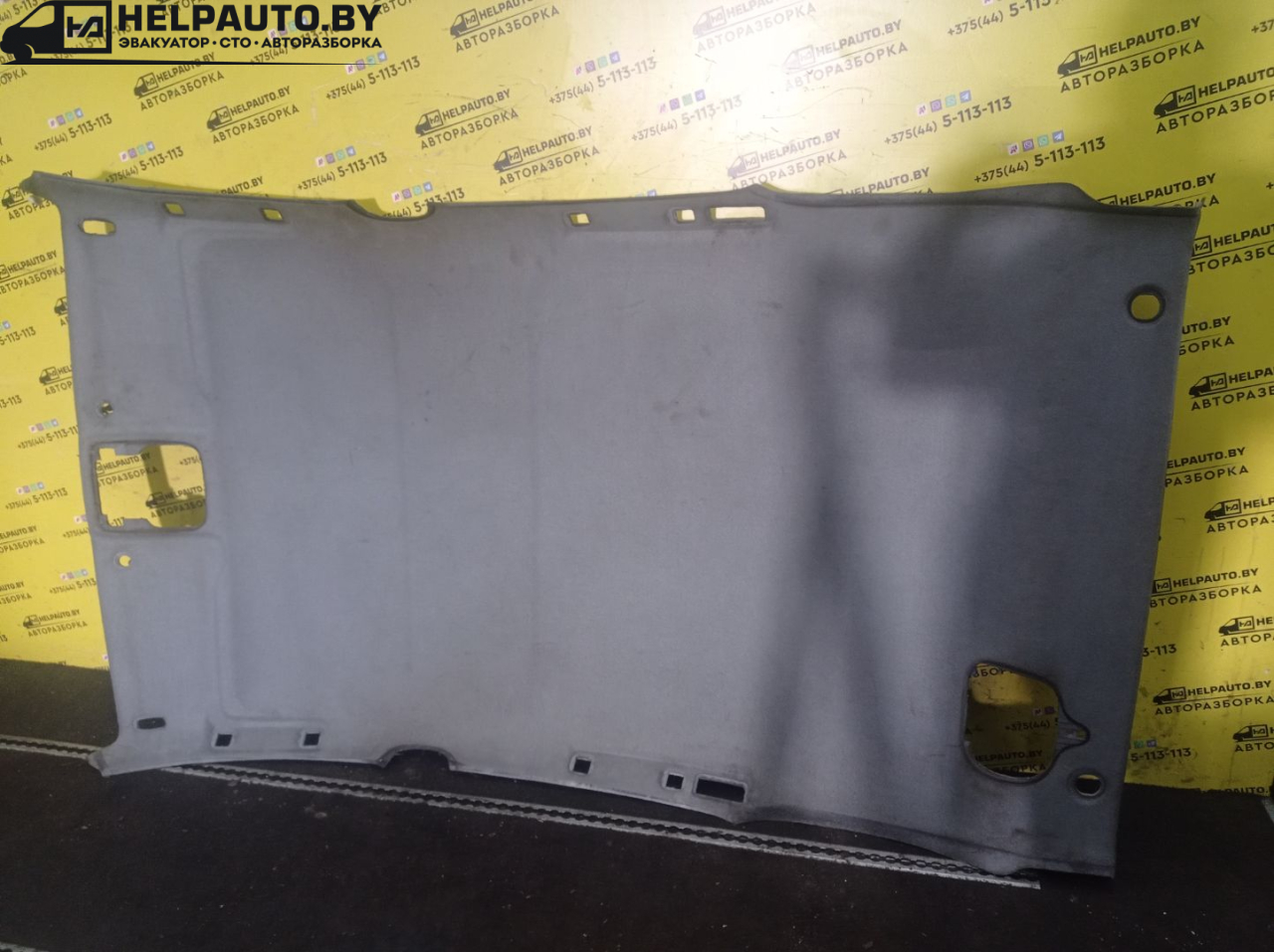 потолок Renault Scenic 1 поколение 1998, 1.9 л., F9Q 716, дизель, МКПП, синий, минивэн, передний привод - фото №1