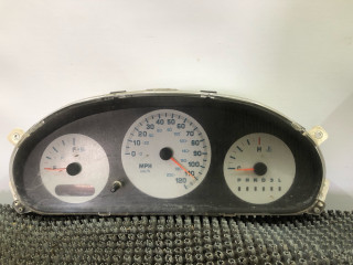 щиток приборов (приборная панель) Dodge Caravan 3 поколение RG 1999, 2.4 л., EDZ, бензин, АКПП, темно зеленый, передний привод