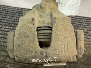 суппорт передний левый Ford Focus 2 поколение 2006, 1.6 л., HWDA, бензин, МКПП, красный, хетчбэк 5 дв., передний привод