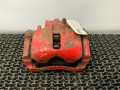 суппорт передний левый Rover 200 Series 3 поколение 1999, 1.4 л., 14 K2F, бензин, 5МКПП, серебристый, хетчбэк 3 дв., передний привод - фото №3