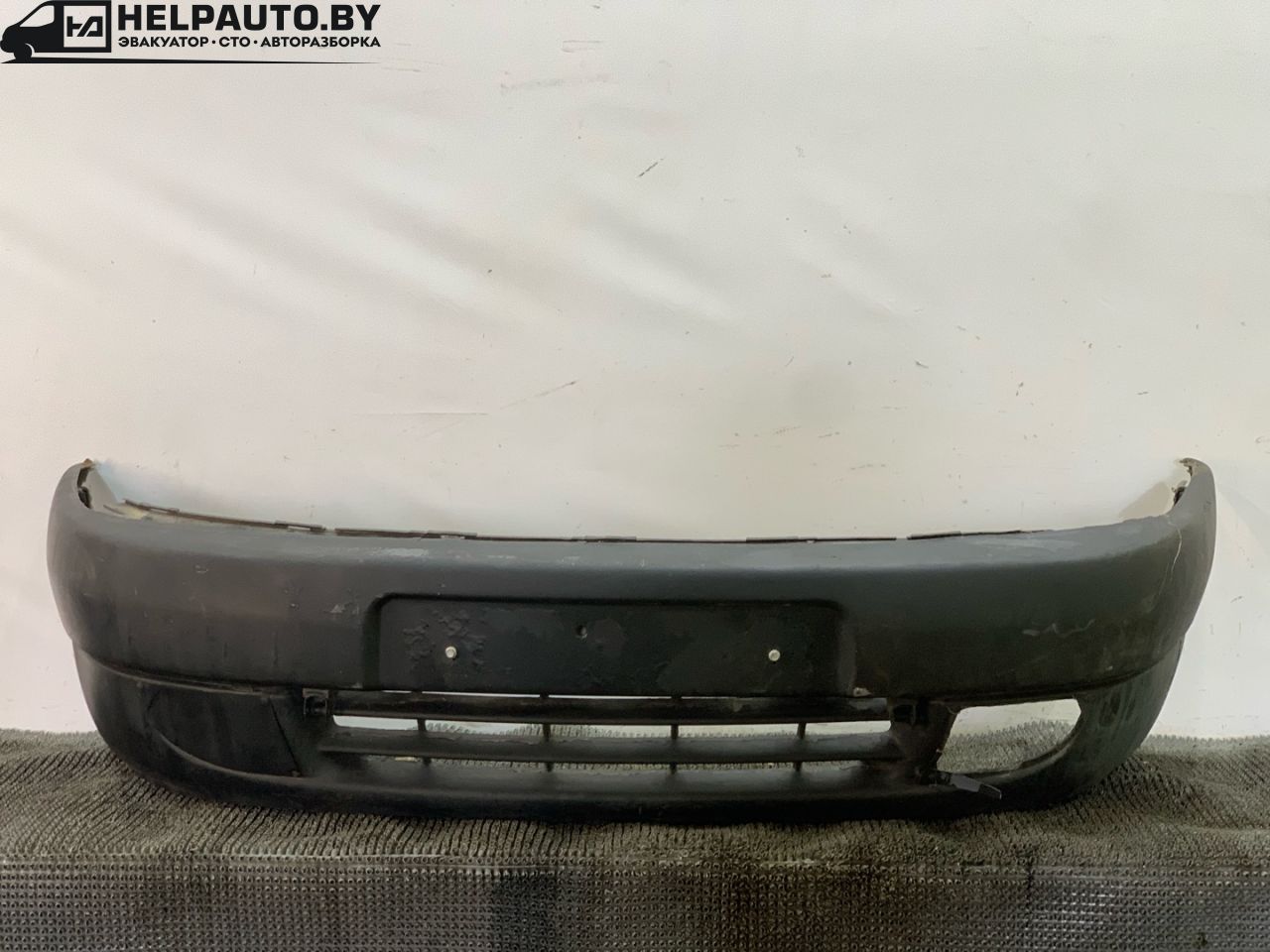 бампер передний Citroen Berlingo 1 поколение (M49) 1998, 1.9 л., DHX (XUD9TF/BTF), дизель, МКПП, белый, фургон, передний привод - фото №1