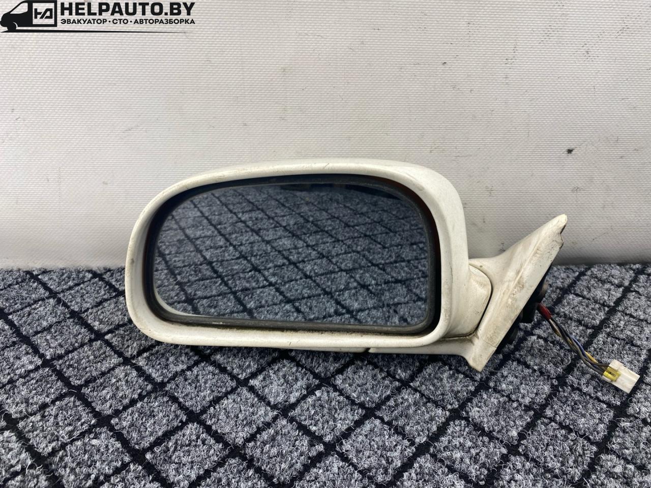 зеркало наружное левое Mitsubishi Lancer 7 поколение 1996, 2.0 л., дизель, МКПП, белый, универсал, передний привод - фото №1