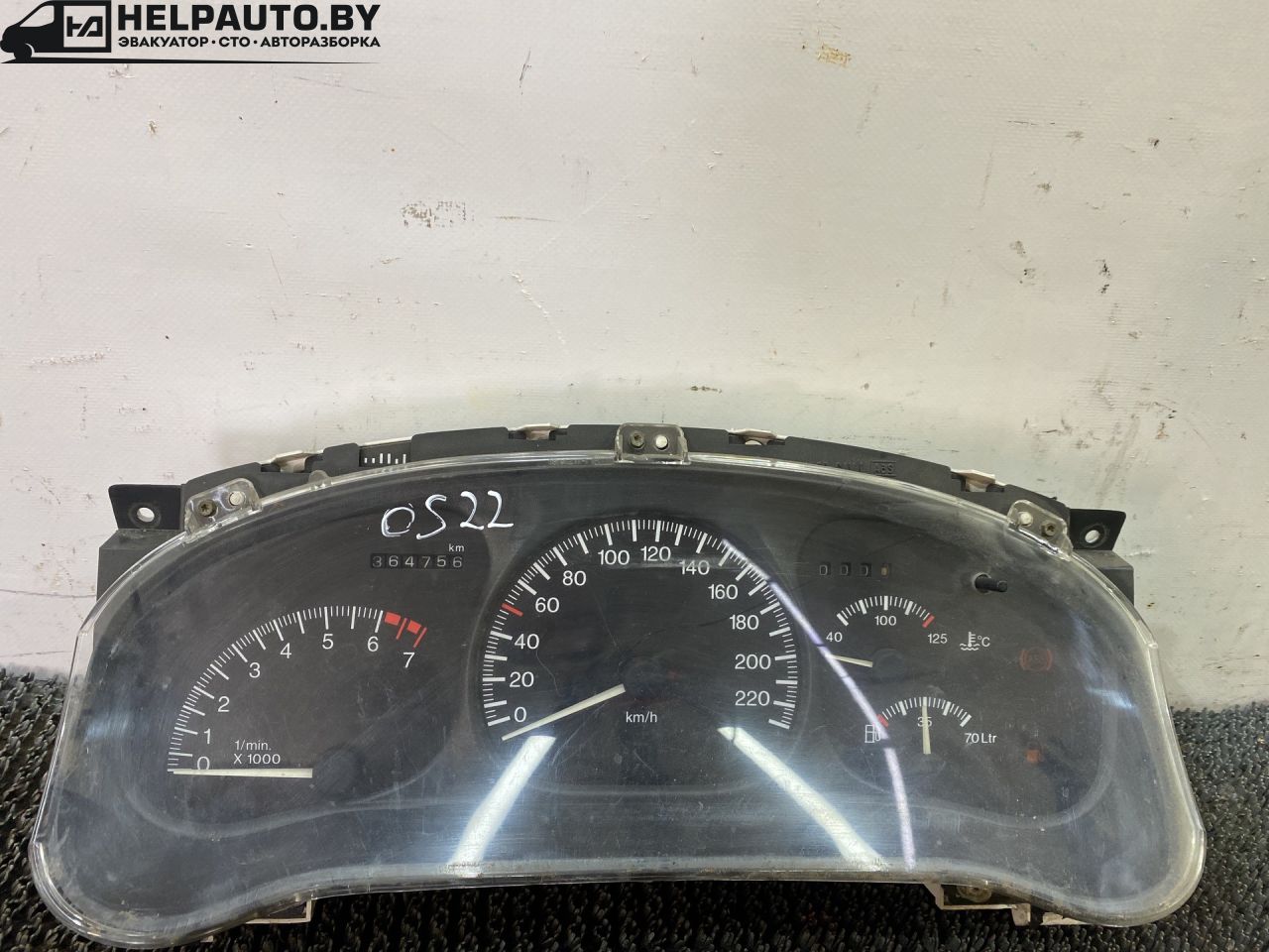щиток приборов (приборная панель) Opel Sintra 1 поколение 1999, 2.2 л., X 22 XE, бензин, МКПП, серебристый, минивэн, передний привод - фото №1