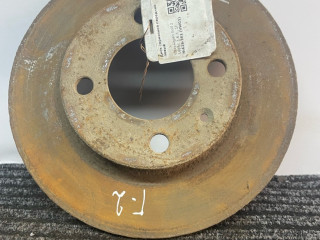 диск тормозной передний Volkswagen Golf 2 поколение 1988, 1.6 л., 1F, бензин, МКПП, белый, хетчбэк 5 дв.