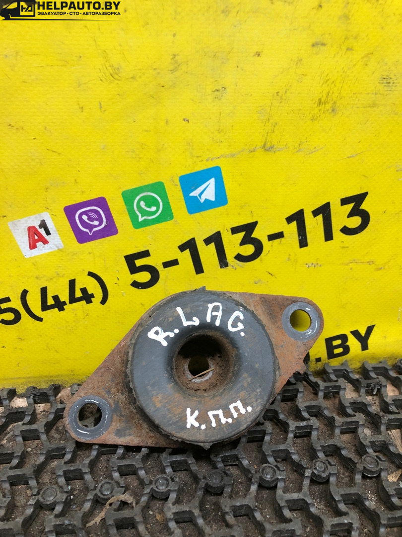 подушка крепления КПП Renault Laguna 1 поколение 1997, 2.0 л., F3R 200, бензин, МКПП, серый, универсал, передний привод - фото №1