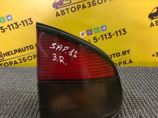 фонарь задний правый Renault Safrane 1 поколение 1994, 2.2 л., J7T 760, бензин, 5МКПП, черный, хетчбэк 5 дв., передний привод