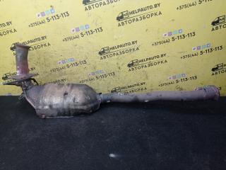 труба приемная глушителя Renault Megane 1 поколение 1996, 1.6 л., K7M 702, бензин, МКПП, синий, купе, передний привод