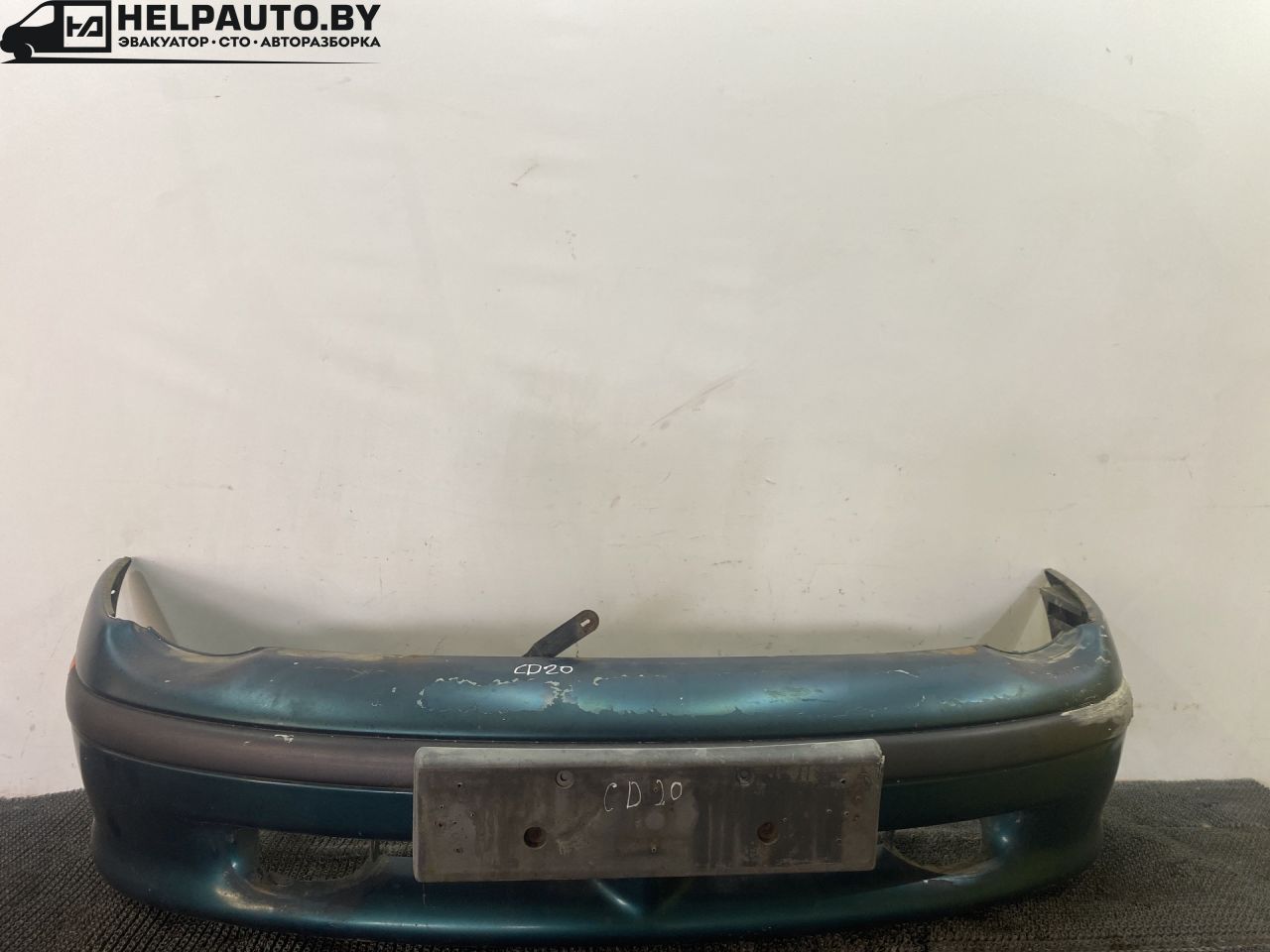 бампер передний Chrysler Neon 1 поколение 1996, 2.0 л., бензин, МКПП, синий, седан, передний привод - фото №1
